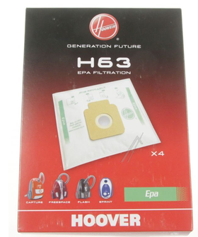 Sacchetti PureHEPA Originali Hoover Freespace H63 35600536         Hoover