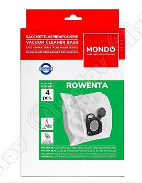 SET 4 SACCHETTI ASPIRAPOLVERE ROWENTA ADATTABILI ZR200520 ROW305M          