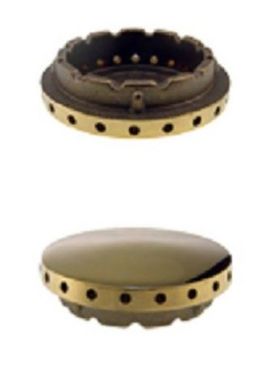 Spartifiamma in Ottone Lucido Piccolo per Piano Cottura Indesit Ariston - L2703 L2703            