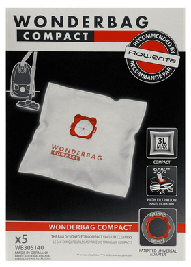 WONDERBAG ROWENTA PER ASPIRAPOVERE ROWENTA COMPACTEO ERGO  5 SACCHETTI WB305140 OAWB305140       