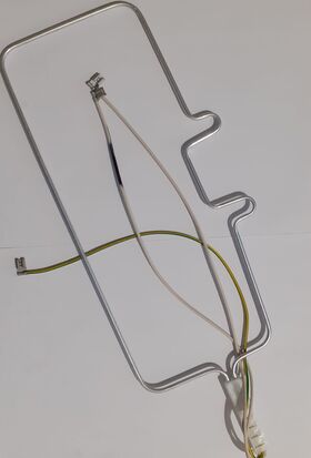 RESISTENZA SBRINAMENTO 19W 240V 246201190 FRIGORFERO REX ELECTROLUX ZANUSSI ZOPPAS CASTOR ORIGINALE 50114624005      Zanussi