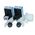 ELETTROVALVOLA 2 VIE 90° RAST2.5 LAVATRICE WHIRLPOOL COMPATIBILE C00110333 00208068         