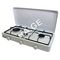 FORNELLO 3 FUOCHI VALVOLATO GAS GPL CU7378           
