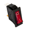 Interruttore luminoso di colore rosso 11x30 mm 250V 16A unipolare F028R            