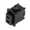 Pulsante 19X13 push con asole su tasto 250V - 10A F340             