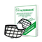 Griglia filtro doppio strato in scatola new type adattabile folletto VK140 - VK150 codice 49013 O841             
