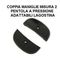 Coppia maniglie misura 2 pentola a pressione da 2 pz confezionate in blister XN106            