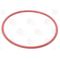 GUARNIZIONE OR 04312 SILICONE ROSSO 1786268          