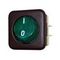 INTERRUTTORE BIPOLARE LUMINOSO VERDE 26ME0186/V       