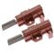 SPAZZOLA CARBONCINI MOTORE CON SUPPORTO 2 PZ. - C00196539 C00196539        INDESIT