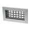 BOCCHETTA DI MANDATA ALUMINIO ANODIZZATO 400 X 100 CODICE  - 11161510 11161510         