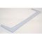 PROFILO POSTERIORE RIPANO VETRO FRIGORIFERO ARISTON, INDESIT ORIGINALE - C00506300 C00506300        INDESIT