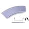 KIT MANIGLIA APERTURA PORTA OBLO' LAVATRICE ZOPPAS ELECTROLUX AEG - 50292043002 50292043002      Zanussi