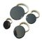 KIT PIATTELLI + CORONE SAMET NARDI 4 FUOCHI CU8005           