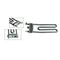 RESISTENZA 1700W 230V LAVATRICE ARISTON INDESIT HOT POINT ORIGINALE - C00094715 C00094715        INDESIT