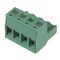 CONNETTORE AD INNESTO FEMMINA 4 POLI PASSO 5,08mm 250 VAC/DC 10A 14709003 14709003         