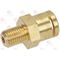 DELONGHI RACCORDO ATTACCO RAPIDO M8x1 - ø 8 mm - 5070044 5070044          De'Longhi