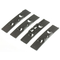 TAMPONE CUSCINETTO SCANALATO ASCIUGATRICE ORIGINALE ARISTON INDESIT - KIT 4 PEZZI C00255284        