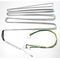 KIT RESISTENZA TERMOFUSIBILE EVAP. SBRINAMENTO FRIGO ARISTON INDESIT C00274107 C00274107        INDESIT