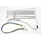 KIT RESISTENZA TERMOFUSIBILE 125W 72 SBRINAMENTO FRIGO ARISTON INDESIT C00266867 C00266867        INDESIT