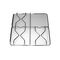 Griglia filo 3F 465 x 456 tipo Onofri F4005 