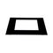 VETRO PORTA FORNO BLACK+SQUADRETTE FORNO - C00093338 C00093338        INDESIT