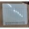 RIPIANO VASSOIO MENSOLA BIANCA IN PLASTICA CON ASOLE REGOLABILI PER FRIGORIFERO ARISTON INDESIT ORIGINALE C00028965 
